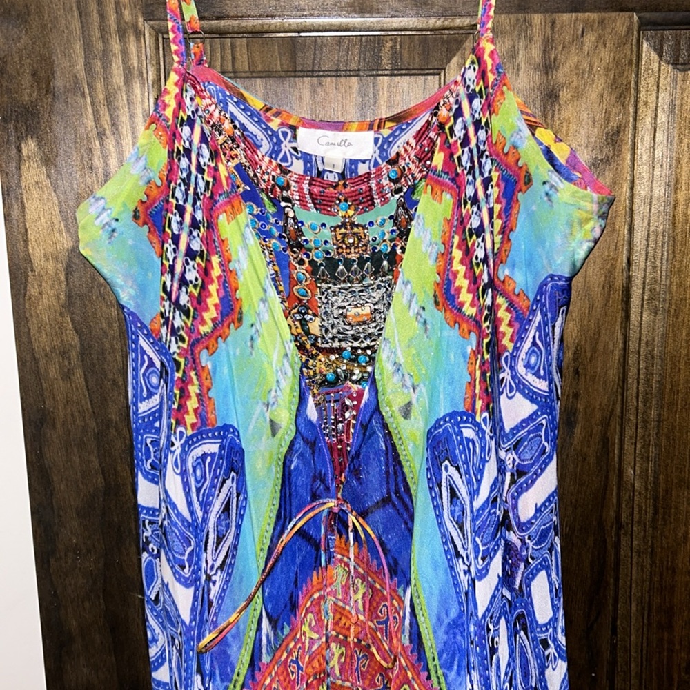 Camilla Mini dress with tie around